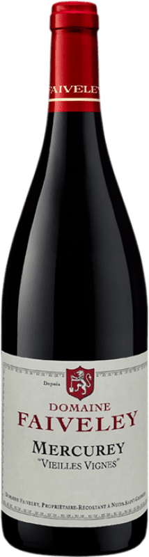 Kostenloser Versand | Rotwein Domaine Faiveley VV Vieilles Vignes — Alte Reben A.O.C. Mercurey Burgund Frankreich Pinot Noir — Spätburgunder 75 cl