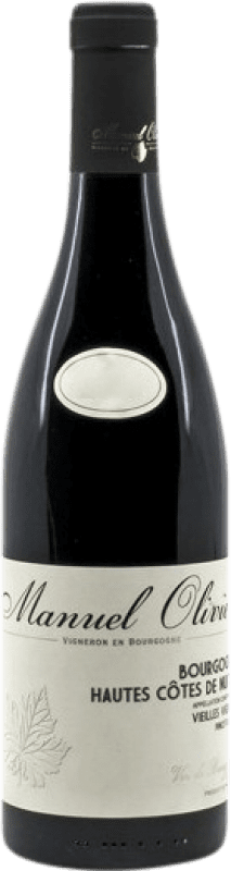 Бесплатная доставка | Красное вино Domaine Manuel Olivier VV Vieilles Vignes — Старые лозы A.O.C. Bourgogne Hautes-Côtes de Nuits Бургундия Франция Pinot Noir — Пино Нуар Бутылка Магнум 1,5 L