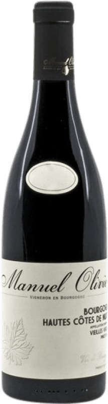 Бесплатная доставка | Красное вино Domaine Manuel Olivier VV Vieilles Vignes — Старые лозы A.O.C. Bourgogne Hautes-Côtes de Nuits Бургундия Франция Pinot Noir — Пино Нуар 75 cl
