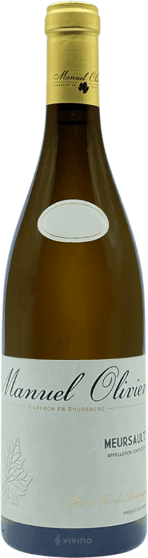 Бесплатная доставка | Белое вино Domaine Manuel Olivier A.O.C. Meursault Бургундия Франция Chardonnay — Шардоне 75 cl