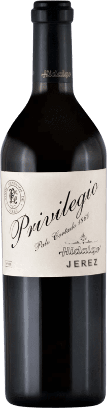 368,95 € | Vin Blanc Emilio Hidalgo Privilegio 1860 Palo Cortado D.O. Jerez-Xérès-Sherry Andalousie Espagne Palomino Fino 75 cl