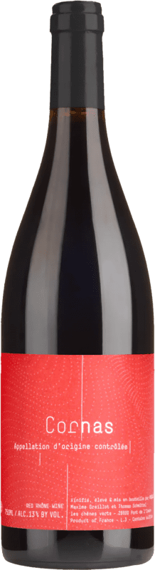 Free Shipping | Red Wine Equis A.O.C. Cornas Rhône France Syrah — Shiraz 75 cl