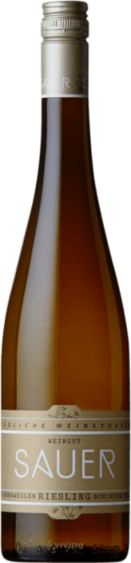 Free Shipping | White Wine Heiner Sauer Burrweiler Schiefer Trocken — Dry Q.b.A. Pfälz Pfälz Germany Riesling 75 cl