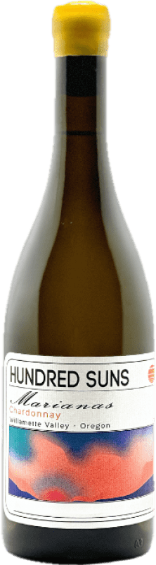 Free Shipping | White Wine Hundred Suns Marianas Oregon United States Chardonnay 75 cl