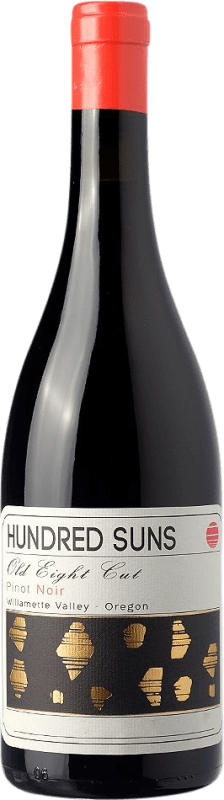 Free Shipping | Red Wine Hundred Suns Old Eight Cut Oregon United States Pinot Noir 75 cl