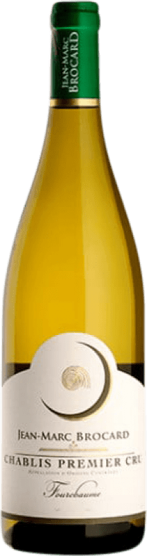 Envio grátis | Vinho Branco Jean-Marc Brocard La Fourchaume 1er Premier Cru A.O.C. Chablis Borgonha França Chardonnay 75 cl