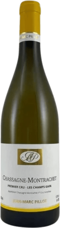 Kostenloser Versand | Weißwein Domaine Jean-Marc Pillot Les Champs Gain 1er Premier Cru Erste Lage A.O.C. Chassagne-Montrachet Burgund Frankreich Chardonnay 75 cl