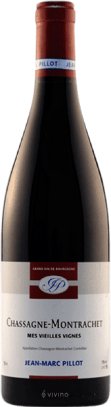 Envío gratis | Vino Tinto Domaine Jean-Marc Pillot VV Vieilles Vignes — Viñas Viejas A.O.C. Chassagne-Montrachet Borgoña Francia Pinot Negro 75 cl