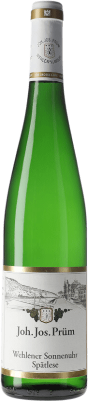 Envio grátis | Vinho Branco Joh. Jos. Prum Spätlese — VT Vindima Tardia, Sonnenuhr Q.b.A. Mosel Mosel Alemanha Riesling 75 cl