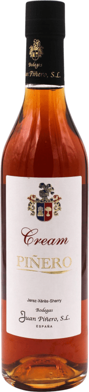 免费送货 | 甜葡萄酒 Juan Piñero Cream — 奶油 VORS Very Old Rare Sherry — 极其稀有陈年雪莉酒 D.O. Jerez-Xérès-Sherry 安达卢西亚 西班牙 Palomino Fino, Pedro Ximénez 中瓶装 50 cl