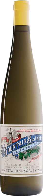 Envío gratis | Vino Blanco Molino Real Mountain Seco D.O. Sierras de Málaga Málaga España Moscatel 75 cl