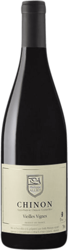Envio grátis | Vinho Tinto Philippe Alliet VV Vieilles Vignes — Vinhas Velhas A.O.C. Chinon Loire França Cabernet Franc Garrafa Magnum 1,5 L