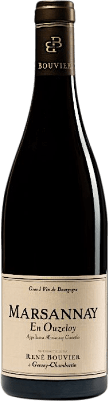 Envoi gratuit | Vin Rouge René Bouvier Ouzeloy A.O.C. Marsannay Bourgogne France Pinot Noir 75 cl