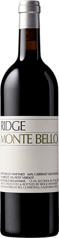 445,95 € Бесплатная доставка | Красное вино Ridge Monte Bello I.G. California Бутылка Магнум 1,5 L