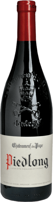 Envío gratis | Vino Tinto Vieux Télégraphe Piedlong A.O.C. Châteauneuf-du-Pape Rhône Francia Garnacha, Mourvèdre 75 cl