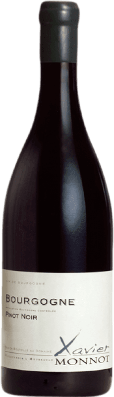 Envio grátis | Vinho Tinto Domaine Xavier Monnot A.O.C. Bourgogne Borgonha França Pinot Noir 75 cl