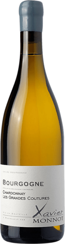 Бесплатная доставка | Белое вино Domaine Xavier Monnot Les Grandes Coutures A.O.C. Bourgogne Бургундия Франция Chardonnay — Шардоне 75 cl