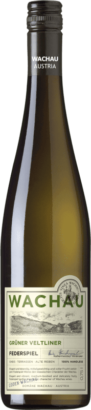Envio grátis | Vinho Branco Domäne Wachau Trocken — Seco Clássico, Federspiel Wachau Áustria Grüner Veltliner 75 cl