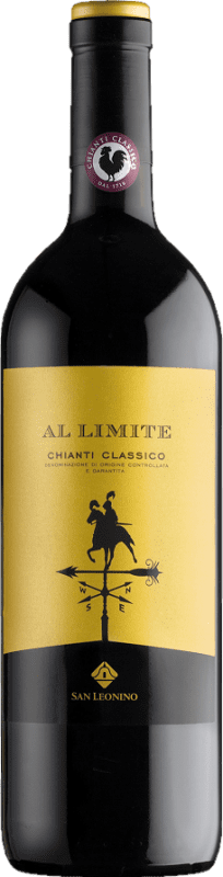 Envio grátis | Vinho Tinto San Leonino Al Limite Trocken — Seco Clássico D.O.C.G. Chianti Tuscany Itália Sangiovese 75 cl