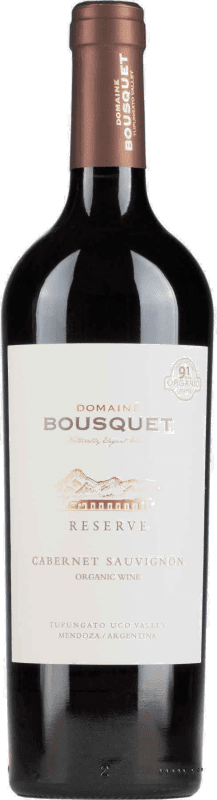 Envio grátis | Vinho Tinto Domaine Bousquet Trocken — Seco Reserva I.G. Valle de Uco Vale do Uco Argentina Cabernet Sauvignon 75 cl