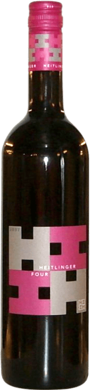 Envio grátis | Vinho Tinto Heitlinger Four Trocken — Seco I.G. Baden Baden Alemanha Cabernet Sauvignon, Pinot Noir, Pinot Meunier, Lemberger 75 cl