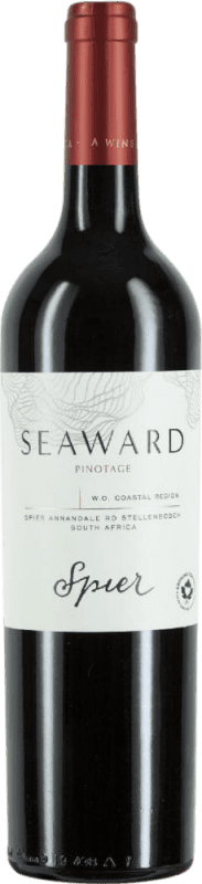 Envio grátis | Vinho Tinto Spier Seaward Trocken — Seco Coastal Region África do Sul Pinotage 75 cl