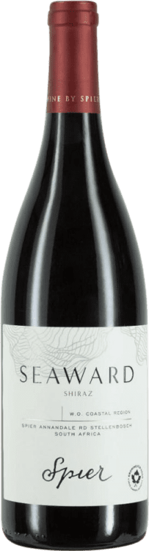 Envio grátis | Vinho Tinto Spier Seaward Trocken — Seco Coastal Region África do Sul Syrah 75 cl