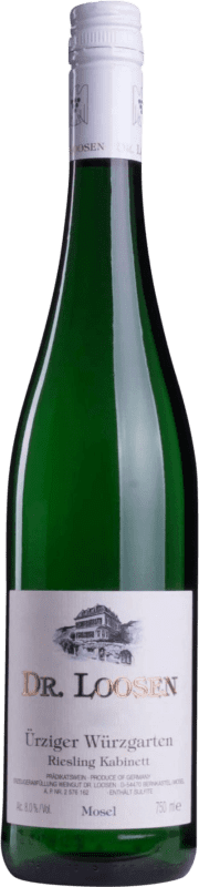 19,95 € | Vino Bianco Dr. Loosen Ürziger Würzgarten Semiseco — Semisecco Kabinett — Vendemmia Matura Q.b.A. Mosel Mosel Germania Riesling 75 cl Fruity — Fruttato