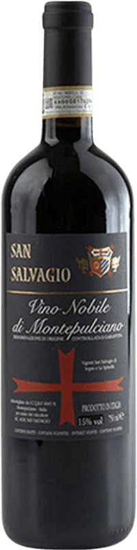 送料無料 | 赤ワイン Tenuta San Salvagio Trocken — 辛口 D.O.C.G. Vino Nobile di Montepulciano トスカーナ イタリア Sangiovese — サンジョヴェーゼ, Prugnolo Gentile 75 cl