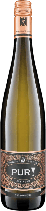 24,95 € Spedizione Gratuita | Vino Bianco Weingüter Geheimrat J. Wegeler PUR Semiseco — Semisecco Q.b.A. Rheingau