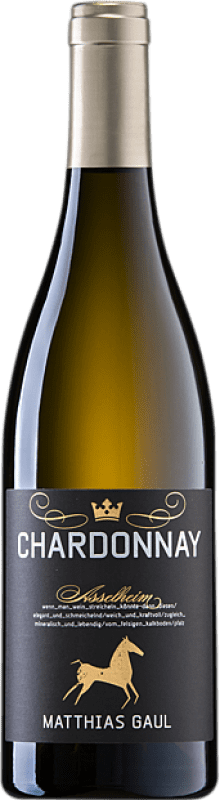 Envio grátis | Vinho Branco Matthias Gaul Asselheim Trocken — Seco Q.b.A. Pfälz Pfälz Alemanha Chardonnay 75 cl