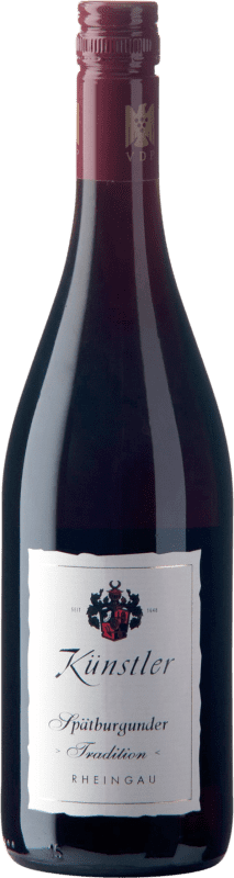 Envío gratis | Vino Tinto Künstler Trocken — Seco Traditional — Tradicional Q.b.A. Rheingau Rheingau Alemania Pinot Negro 75 cl