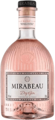 33,95 € Envio grátis | Genever Gin Le Mirabeau Trocken — Seco Rosé Garrafinha 20 cl