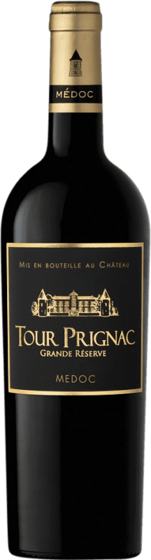 25,95 € | Vino Tinto Castel Châteaux & Grands Crus Tour Prignac Trocken — Seco Gran Reserva A.O.C. Médoc Burdeos Francia Merlot, Cabernet Sauvignon 75 cl