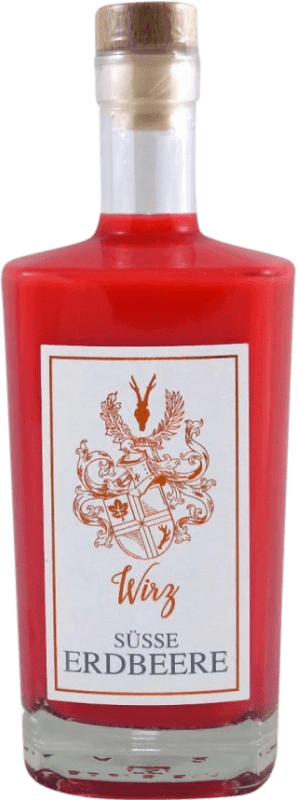 34,95 € Free Shipping | Liqueurs Wirz Süsse Erdbeere Medium Bottle 50 cl
