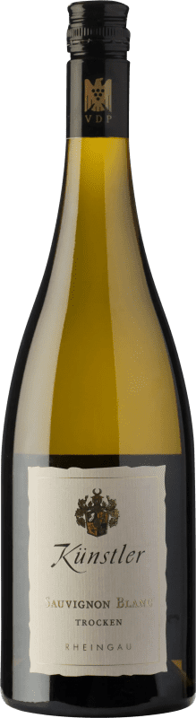 Free Shipping | White Wine Künstler Kalkstein Trocken — Dry Q.b.A. Rheingau Rheingau Germany Sauvignon 75 cl