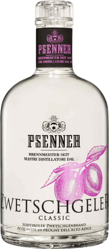 29,95 € | Pomace Brandy Psenner Classic Tirol del Sur Italy 70 cl Zwetschken — Plum