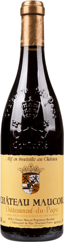 Envio grátis | Vinho Tinto Château Maucoil Trocken — Seco A.O.C. Châteauneuf-du-Pape Rhône França Syrah, Garnacha — Grenache, Mourvèdre, Cinsault 75 cl