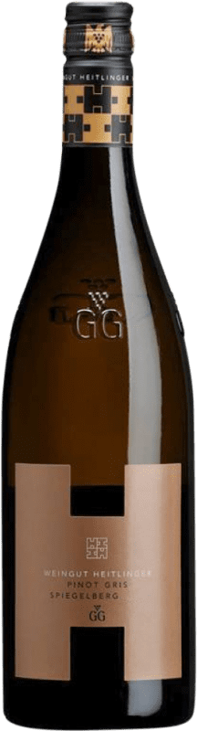 Envio grátis | Vinho Branco Heitlinger Spiegelberg Trocken — Seco VDP Grosses Gewächs GG — Grand Cru I.G. Baden Baden Alemanha Pinot Cinzento 75 cl