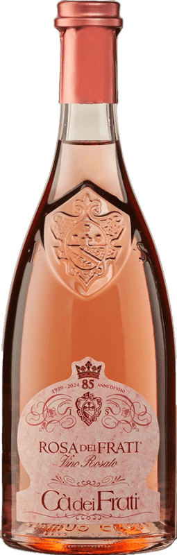 43,95 € | Vinho Rosé Cà dei Frati Rosa Trocken — Seco D.O.C. Chiaretto Riviera del Garda Lombardia Itália Sangiovese, Barbera, Marzemino, Groppello Garrafa Magnum 1,5 L