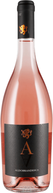 62,95 € Envio grátis | Vinho Rosé Aldobrandesca A Trocken — Seco I.G.T. Toscana Garrafa Medium 50 cl