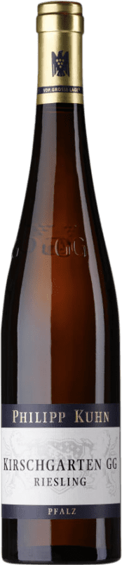 Envío gratis | Vino Blanco Philipp Kuhn Kirschgarten Trocken — Seco VDP Grosses Gewächs GG — Grand Cru Q.b.A. Pfälz Pfälz Alemania Riesling 75 cl
