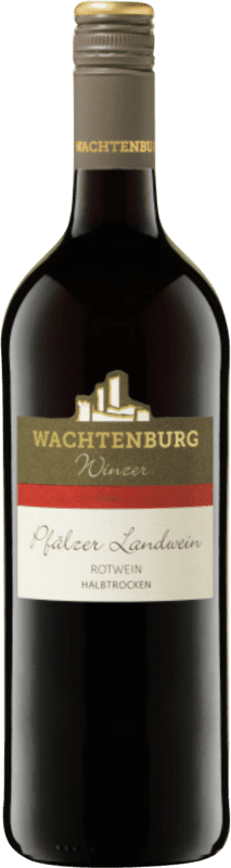 6,95 € | Vinho Tinto Wachtenburg Winzer Landwein Halbtrocken — Meio Seco Q.b.A. Pfälz Pfälz Alemanha 1 L