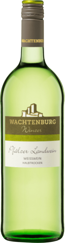 6,95 € | Weißwein Wachtenburg Winzer Landwein Halbtrocken Q.b.A. Pfälz Pfälz Deutschland 1 L
