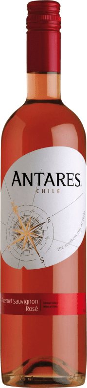 9,95 € Бесплатная доставка | Розовое вино Santa Carolina Antares Trocken — Сухое Rosé — Розе I.G. Valle Central