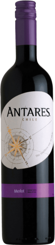 Envoi gratuit | Vin Rouge Santa Carolina Antares Trocken — Sec I.G. Valle del Maule Maule Valley Chili Merlot 75 cl