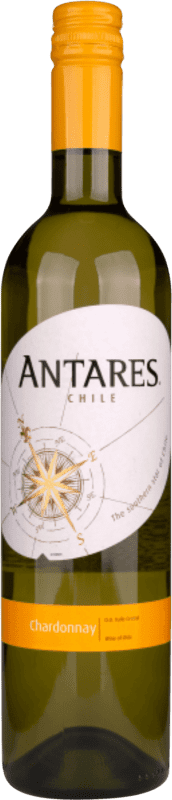 Envoi gratuit | Vin Blanc Santa Carolina Antares Trocken — Sec I.G. Valle Central Vallée centrale Chili Chardonnay 75 cl