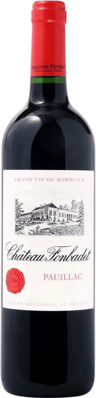 Spedizione Gratuita | Vino Rosso Château Fonbadet Trocken — Secco Cru Bourgeois A.O.C. Pauillac bordò Francia Merlot, Cabernet Sauvignon, Cabernet Franc, Malbec, Petit Verdot 75 cl