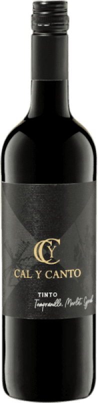 免费送货 | 红葡萄酒 Cal y Canto Trocken — 干型 卡斯蒂利亚 - 拉曼恰 西班牙 Tempranillo — 丹魄, Merlot — 梅洛, Syrah — 西拉 1 L