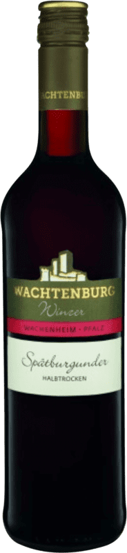 Kostenloser Versand | Rotwein Wachtenburg Winzer Halbtrocken Q.b.A. Pfälz Pfälz Deutschland Pinot Noir — Spätburgunder 75 cl